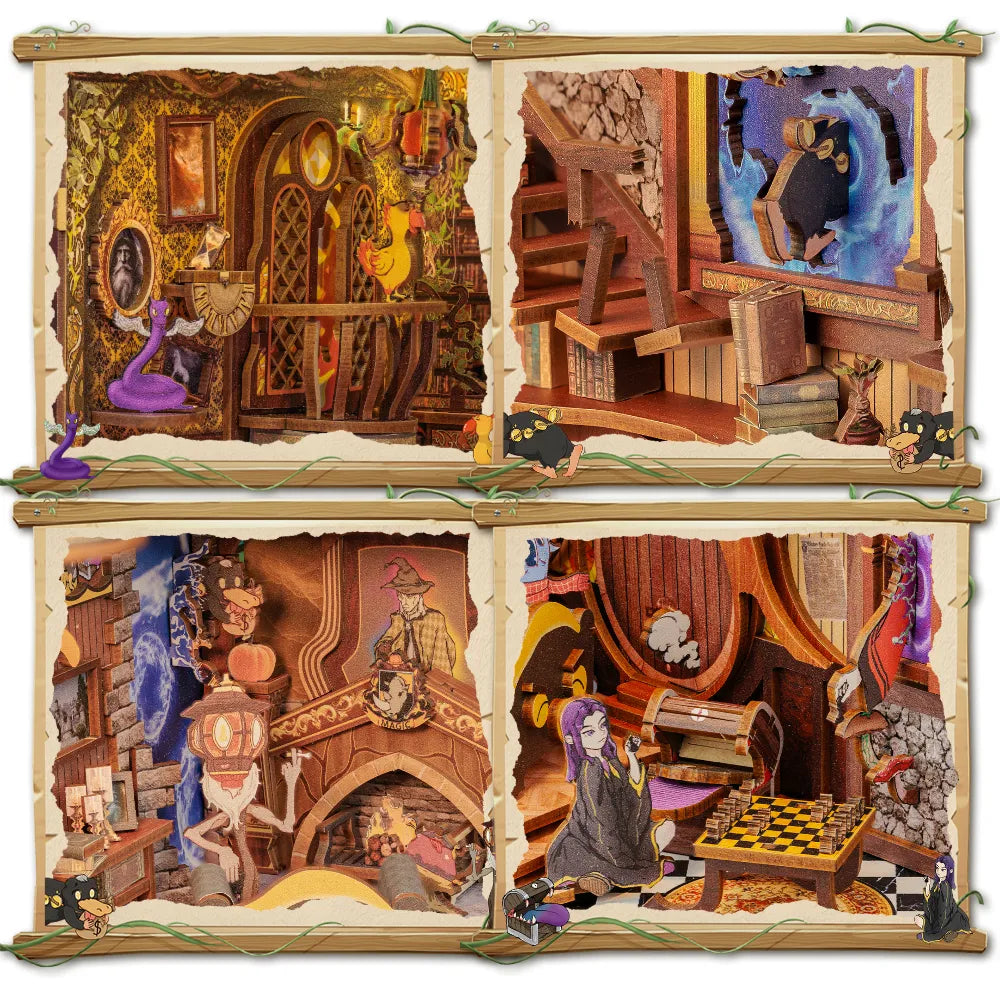 Booknook - Salle Commune des Animaux Fantastiques