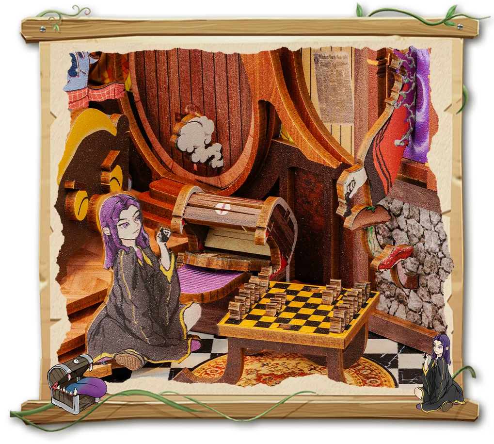 Booknook - Salle Commune des Animaux Fantastiques