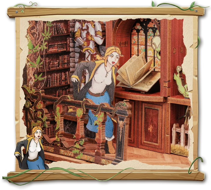 Booknook - Salle Commune des Animaux Fantastiques