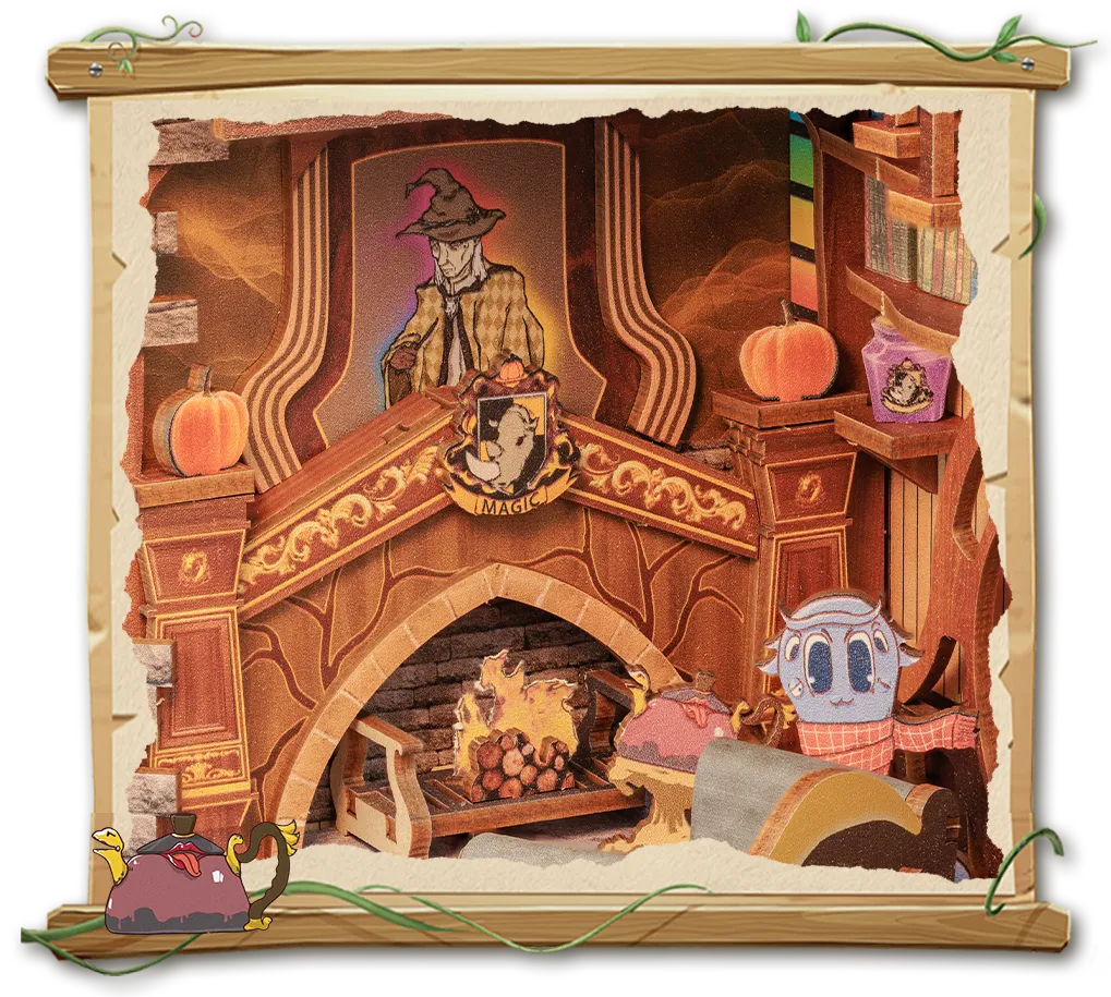Booknook - Salle Commune des Animaux Fantastiques