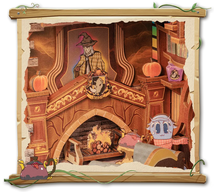 Booknook - Salle Commune des Animaux Fantastiques