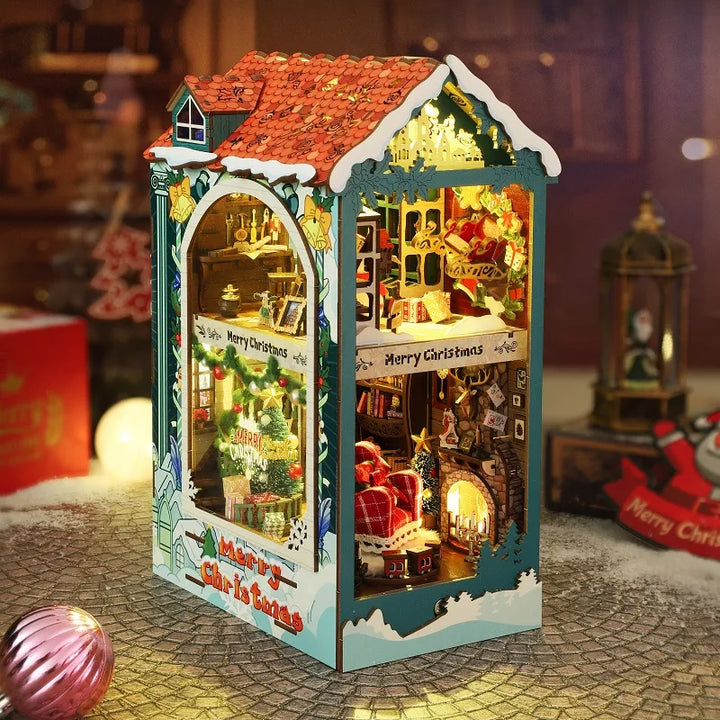 Booknook - Joyeux Noël | Diorama de Noël
