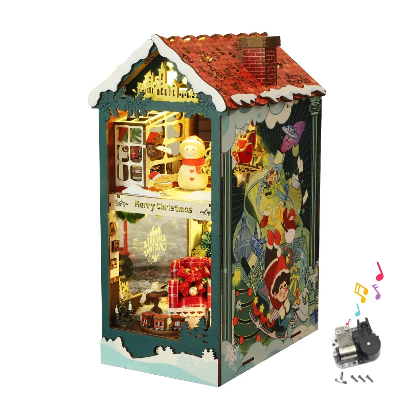 Booknook - Joyeux Noël | Diorama de Noël