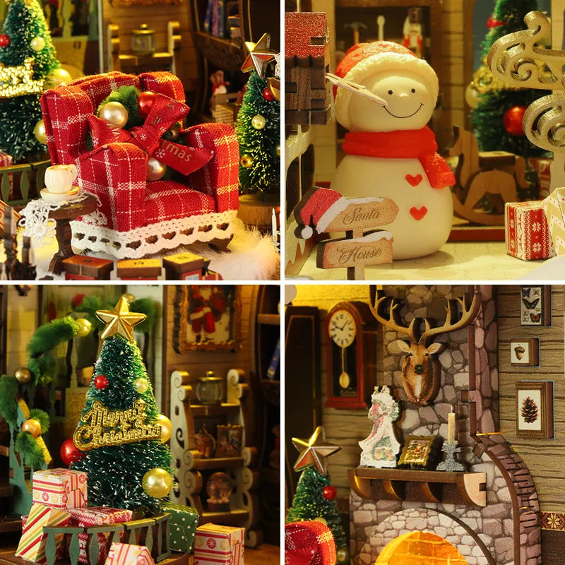 Booknook - Joyeux Noël | Diorama de Noël