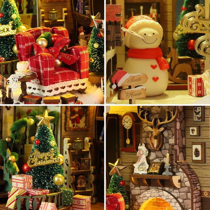 Booknook - Joyeux Noël | Diorama de Noël