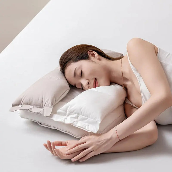DreamPillow – Soulagement des douleurs cervicales, sommeil réparateur garanti !