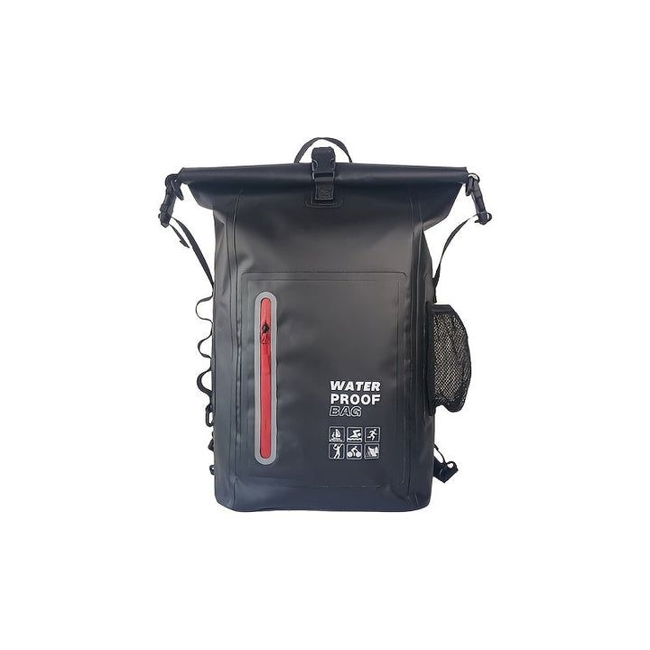 DryTrek Sac à dos de plein air étanche 25L | Rolltop avec fermeture à clip | Design robuste | Parfait pour le kayak, la randonnée et la plage