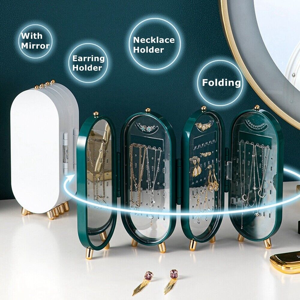 JewelEase – Organisateur de bijoux élégant pour la maison et en voyage