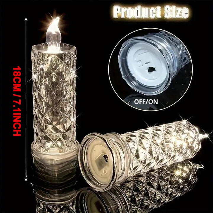 3+1 GRATUIT | LumiGlow™ – Bougies LED changeant de couleur