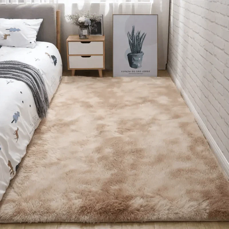 Tapis Doux | Design Tie-Dye | Antidérapant & Douillet | 80x120 cm