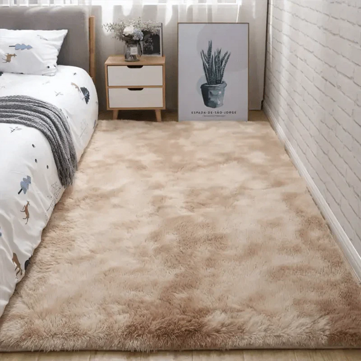 Tapis Doux | Design Tie-Dye | Antidérapant & Douillet | 80x120 cm