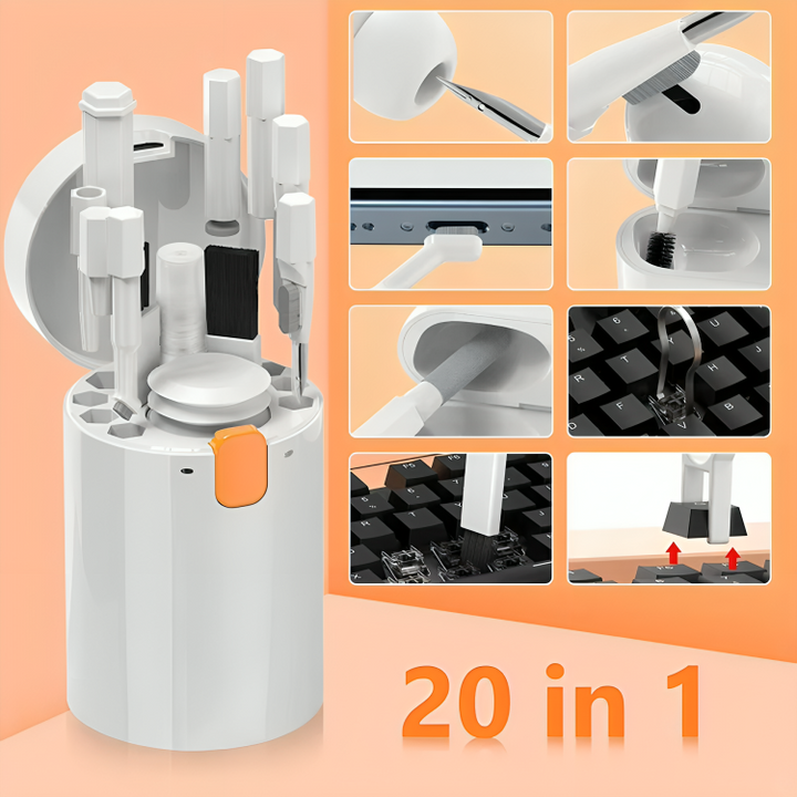 TechClean – Votre maître de nettoyage tout-en-un 20-en-1 !