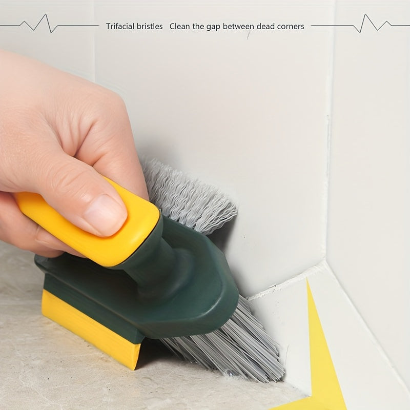 Scrubello Brosse à joints et à sols 2-en-1 | Ergonomique & Robuste | Pour cuisine, salle de bain & espaces de vie