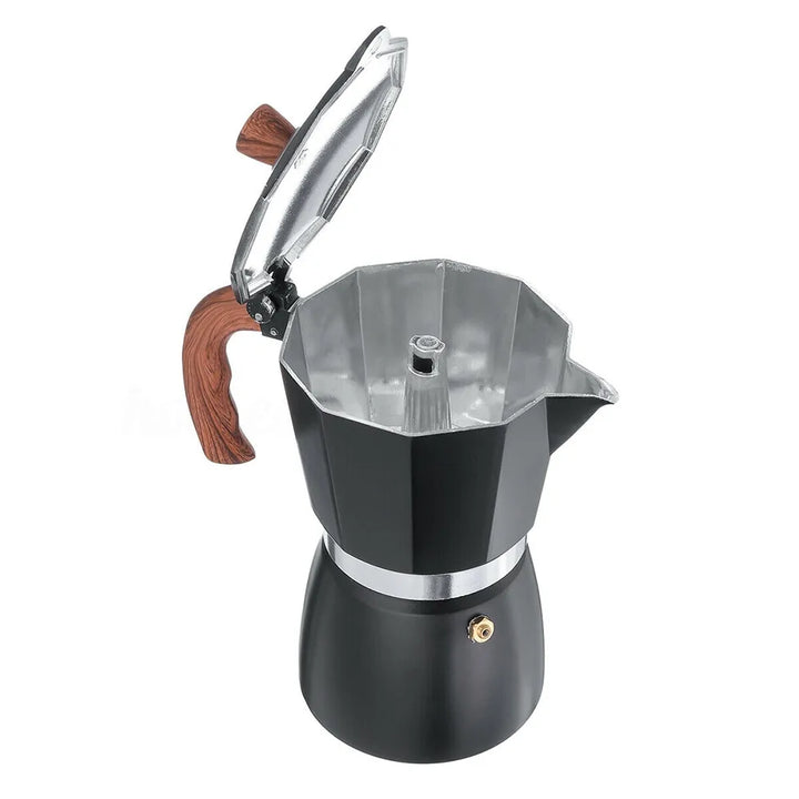 Caffesso Perkomio Cafetière à Espresso | Percolateur Classique | Pour la Maison & en Voyage | 150 ml / 300 ml