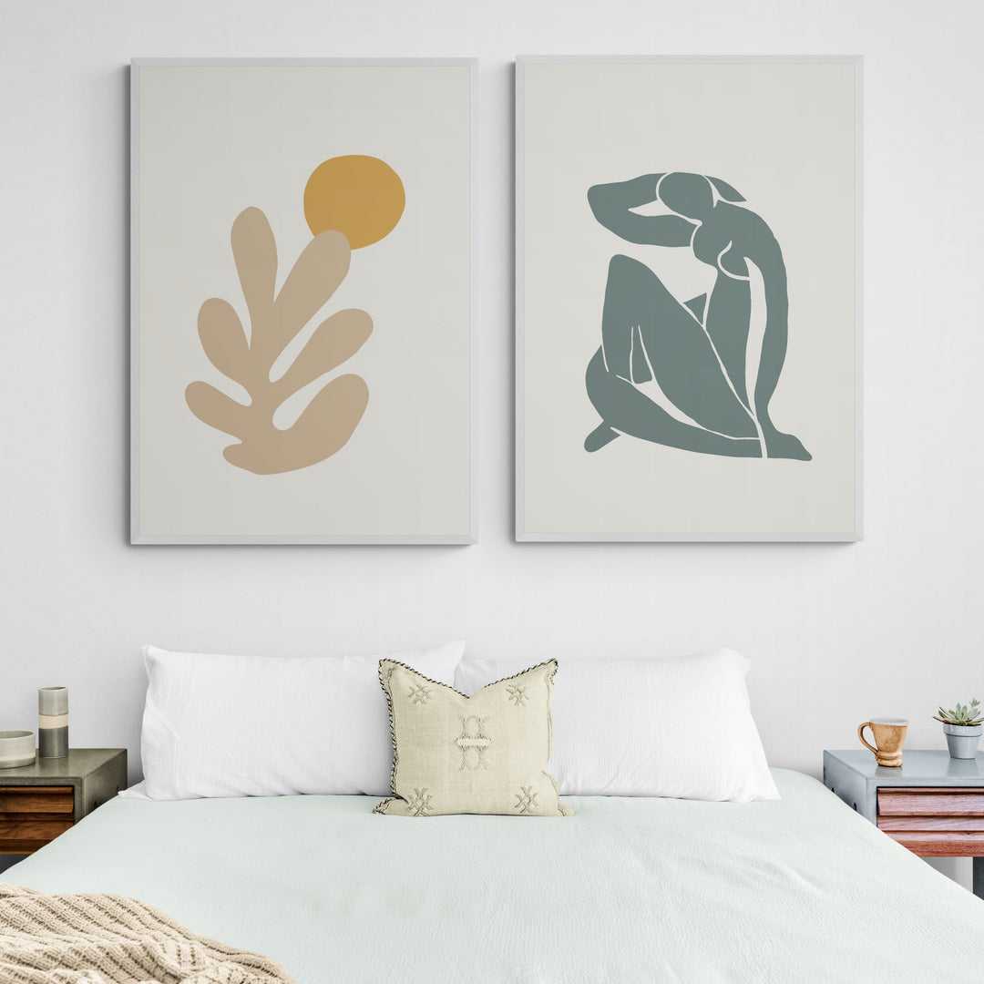 Ensemble d’Affiches Art Matisse Nu Corail