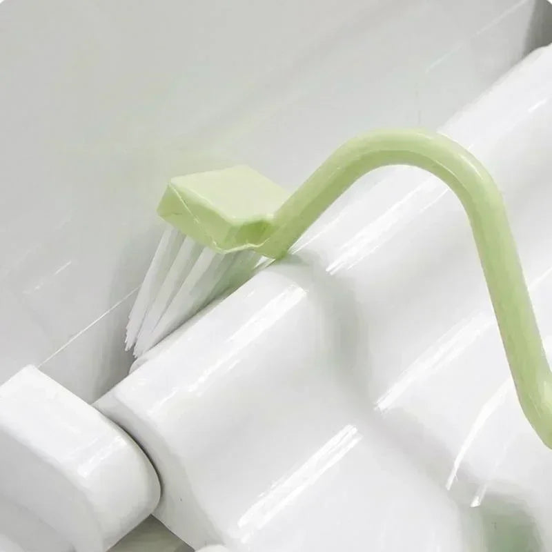Ensemble de brosses de toilettes Cleanora Curve | en S et gain de place | 1+1 gratuit | Avec crochet de suspension