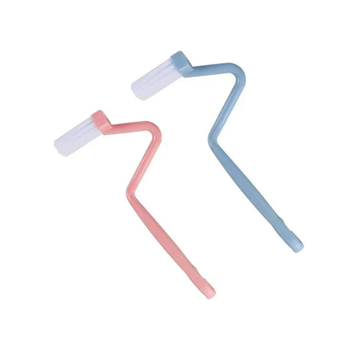 Ensemble de brosses de toilettes Cleanora Curve | en S et gain de place | 1+1 gratuit | Avec crochet de suspension
