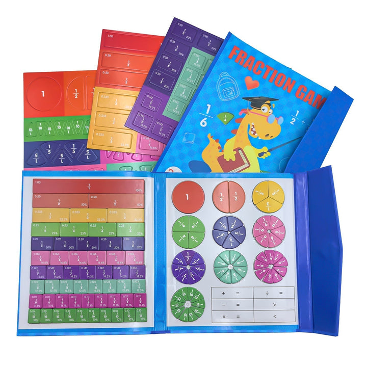 MathWhiz - Livre de jeu pour les fractions mathématiques