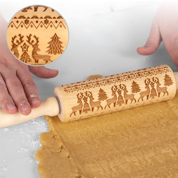 ChristmasRoller™ - Rouleau à pâtisserie de Noël pour biscuits [Dernier jour de réduction]