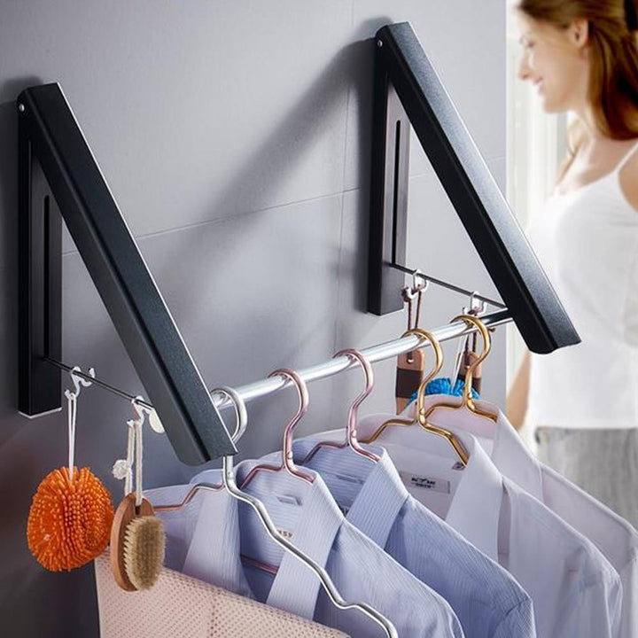 FlexoDry - Porte-vêtements pliable et rétractable