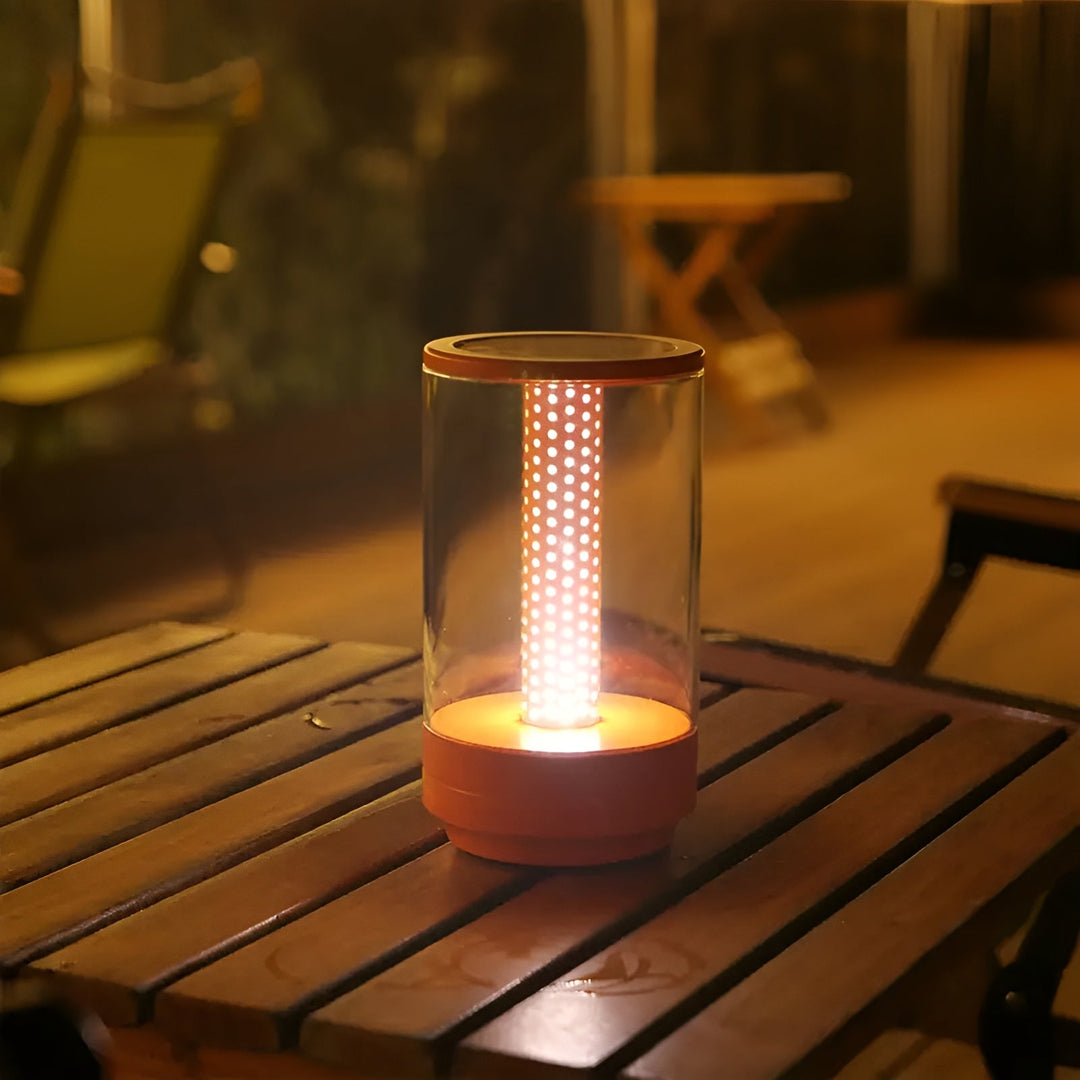 Lampe de table LED LumiHex | 3 modes de lumière & contrôle tactile | Modulaire & rechargeable | Noir/Gris/Or/Orange