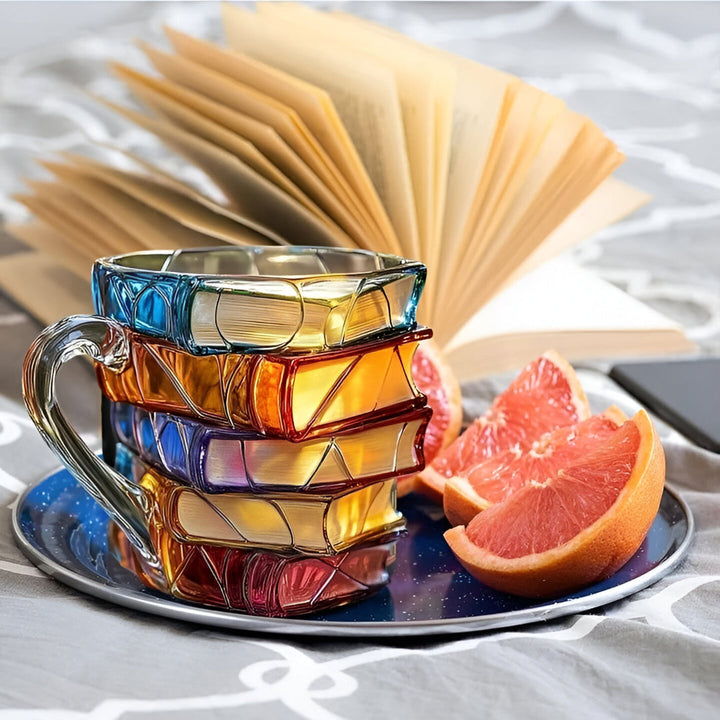 Book Mug | Tasse à café empilable