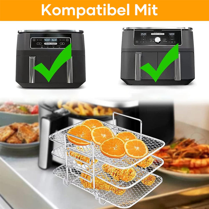 SteelStack - Gril en acier inoxydable multicouche