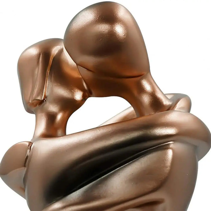 Sentura Deko Sculpture Figures Enlacées | Symbole d'Amour & de Connexion | Aspect Fait Main | Résine