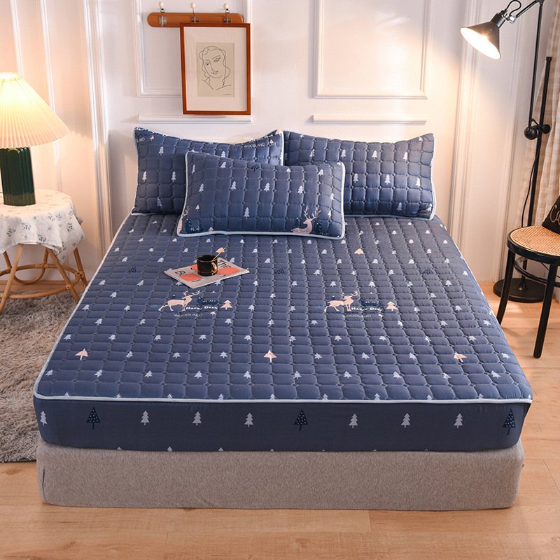 CushioLux - Housse de matelas en soie respirante