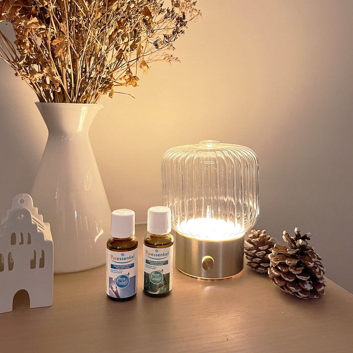 Diffuseur d'huile essentielle nébulisant Art Déco