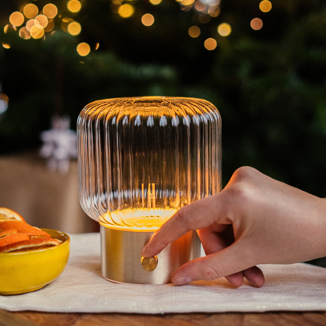 Diffuseur d'huile essentielle nébulisant Art Déco