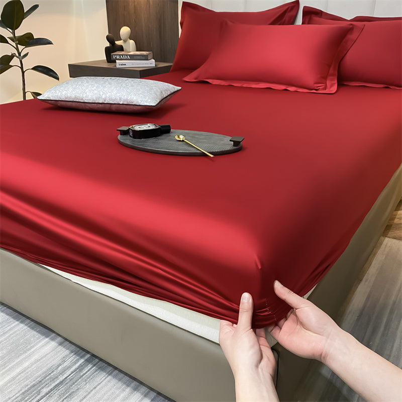 CottonLuxe Housse de Matelas | 100 % Coton | Respirant & Amical pour la Peau | Ajustement Parfait avec Élastique Tout Autour