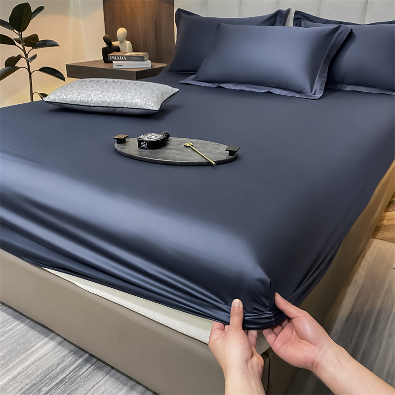 CottonLuxe Housse de Matelas | 100 % Coton | Respirant & Amical pour la Peau | Ajustement Parfait avec Élastique Tout Autour