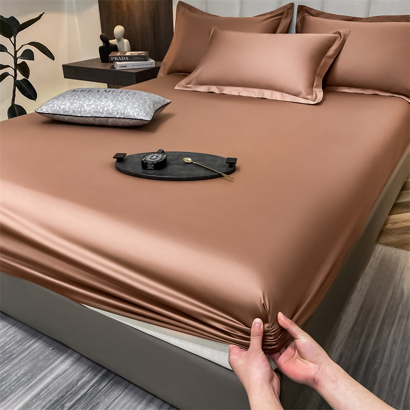 CottonLuxe Housse de Matelas | 100 % Coton | Respirant & Amical pour la Peau | Ajustement Parfait avec Élastique Tout Autour