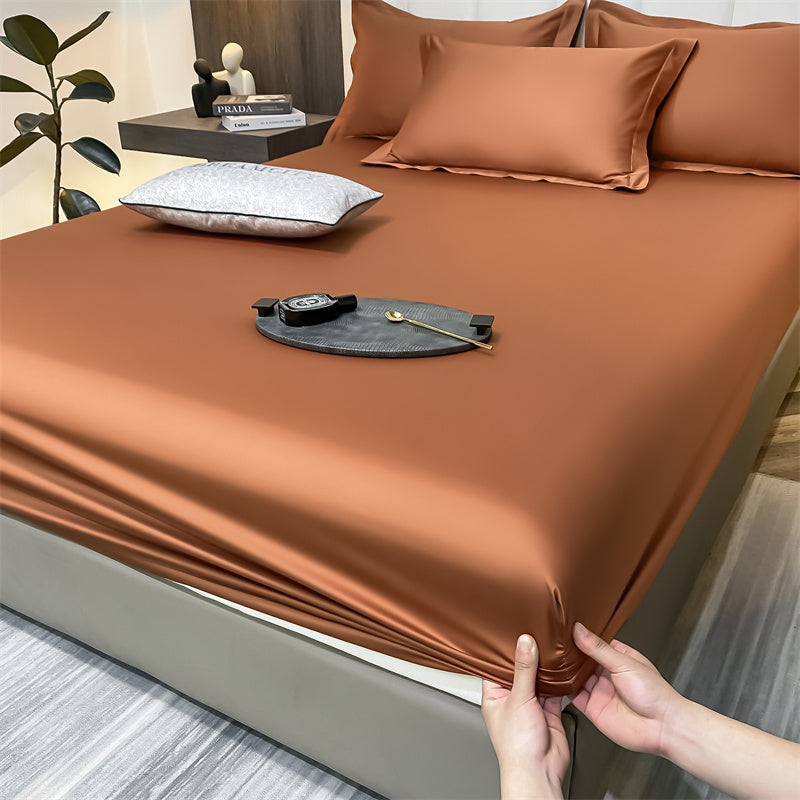 CottonLuxe Housse de Matelas | 100 % Coton | Respirant & Amical pour la Peau | Ajustement Parfait avec Élastique Tout Autour