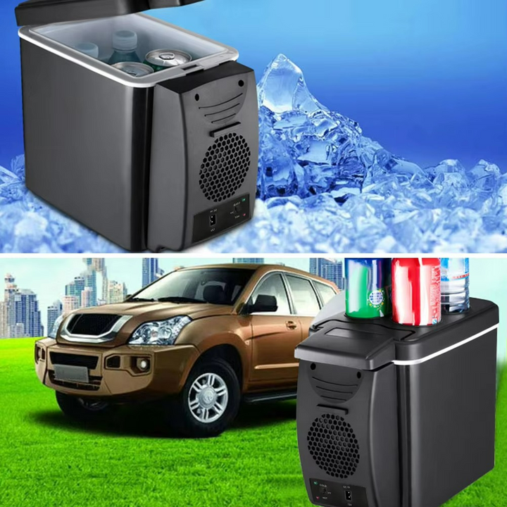 ThermiGo Mini Boîte de Réfrigération & de Chauffage | Capacité de 6L | Pour Voiture & Maison | Noir