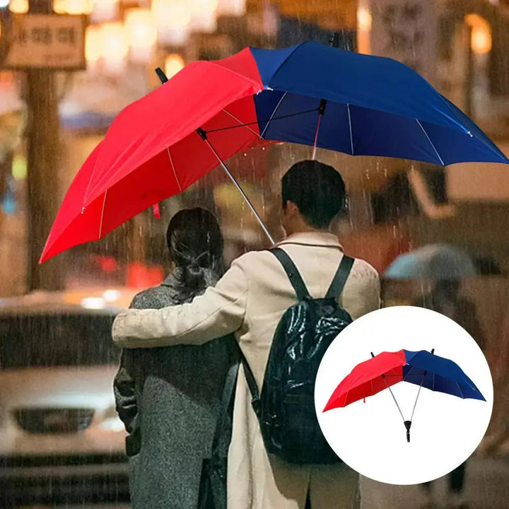 PairShield - Parapluie double pour couples avec protection UV