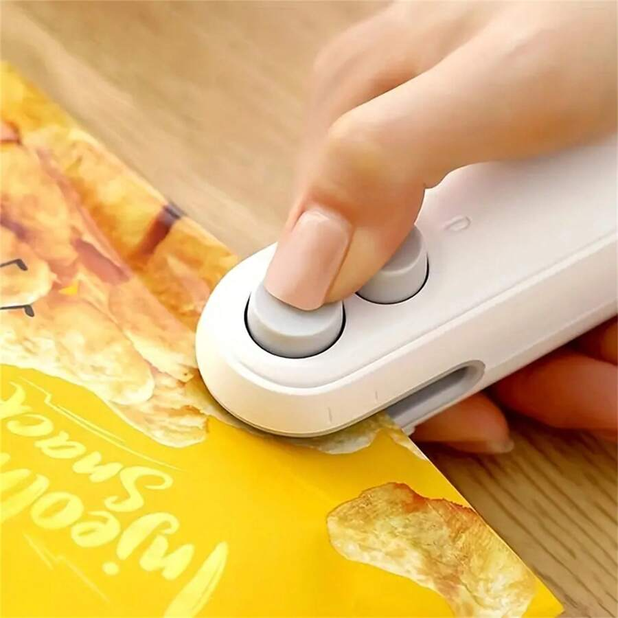 ZipKeeper - Mini-scellant de sachets, Outil portable 2-en-1