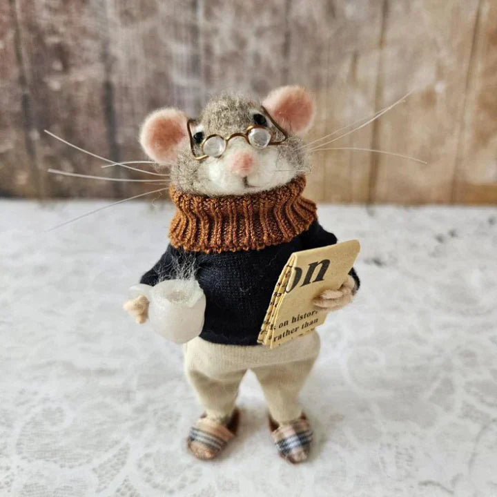 WhiskerWool™ – Souris en feutre à la main