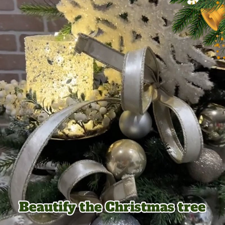 TreeNest™ – Étagère à trois niveaux pour les sommets de sapin de Noël