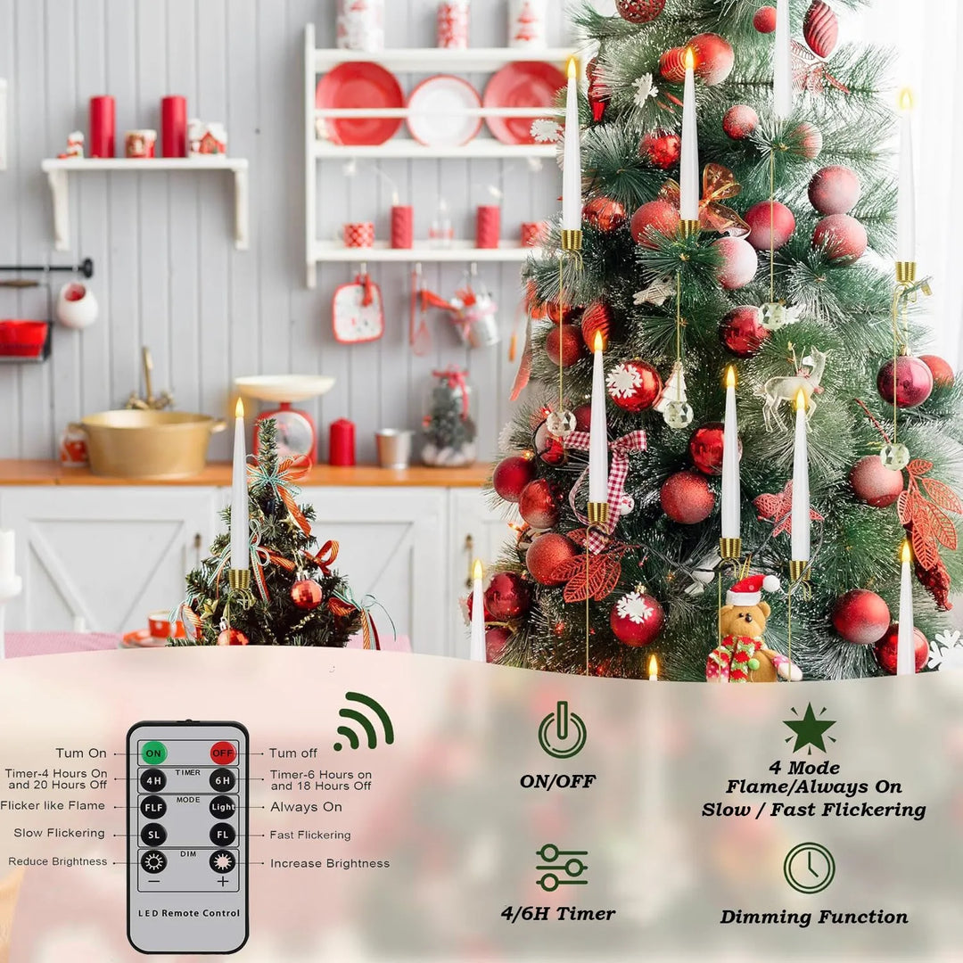 GlowMatic™ – Bougies LED télécommandées