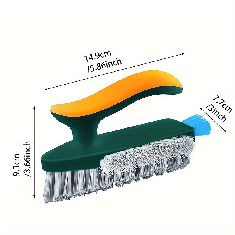 Scrubello Brosse à joints et à sols 2-en-1 | Ergonomique & Robuste | Pour cuisine, salle de bain & espaces de vie