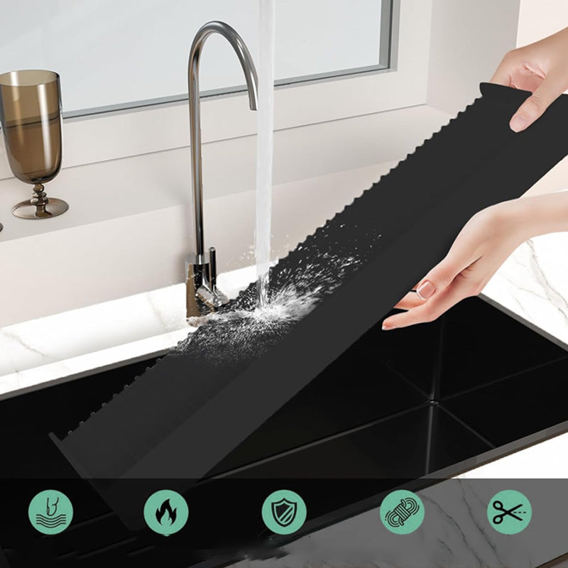 SplashShield – Dites adieu aux éclaboussures d'eau sur votre plan de travail