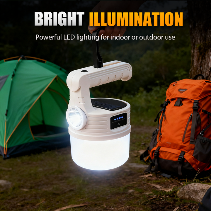 LumaCamp – Lumière portable, où que vous alliez