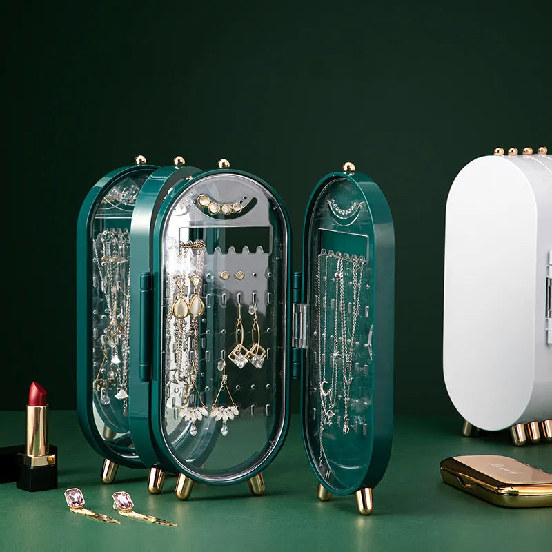 JewelEase – Organisateur de bijoux élégant pour la maison et en voyage