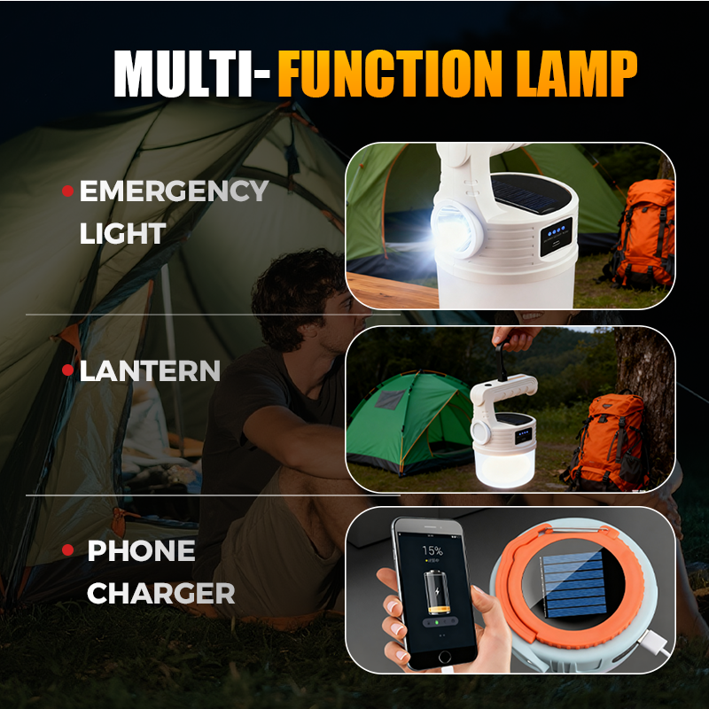 LumaCamp – Lumière portable, où que vous alliez