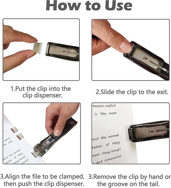 ClipPaper – Agrafes sans trous ni dommages au papier !
