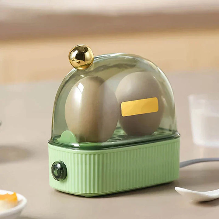 Cuisinier à œufs vintage Boilino Duo | Pour 2 œufs | Arrêt automatique | Compact & Élégant