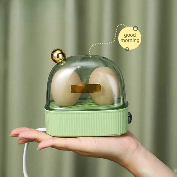 Cuisinier à œufs vintage Boilino Duo | Pour 2 œufs | Arrêt automatique | Compact & Élégant