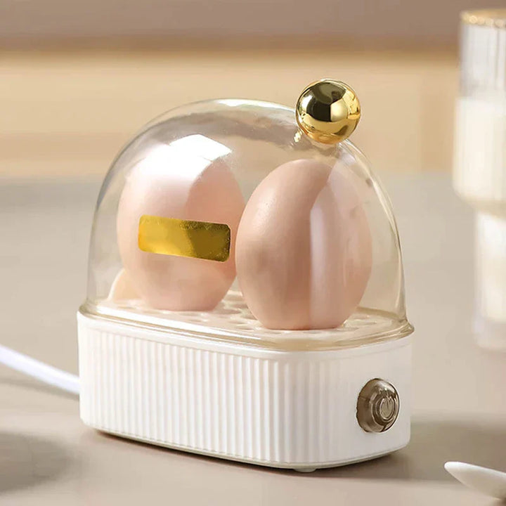 Cuisinier à œufs vintage Boilino Duo | Pour 2 œufs | Arrêt automatique | Compact & Élégant